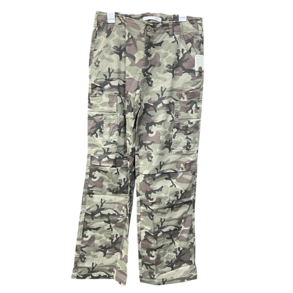 Altar’d State Camo Wide Leg Utility Pants XL NWT - Picture 3 of 9